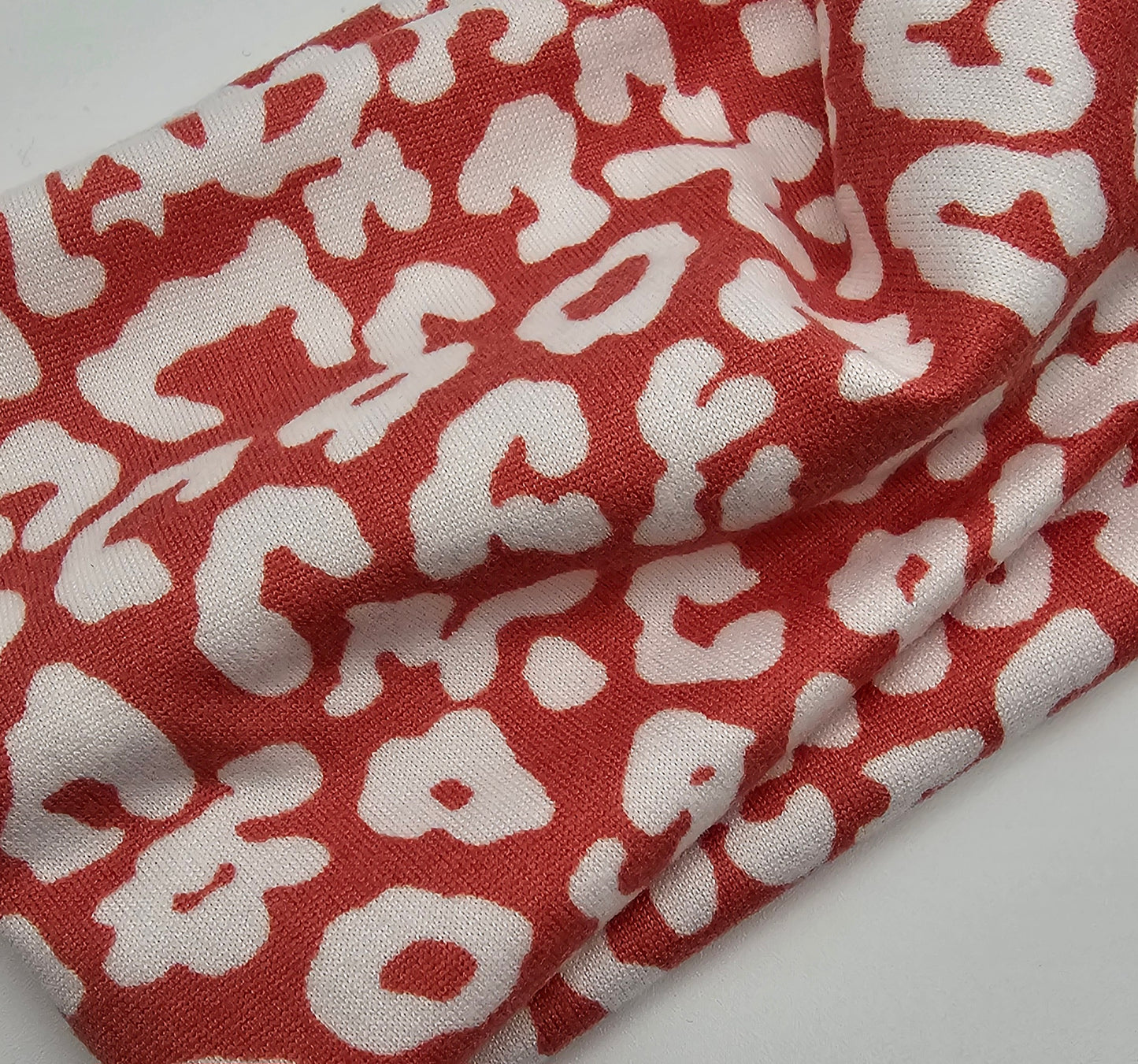 Coral Animal Print Headband