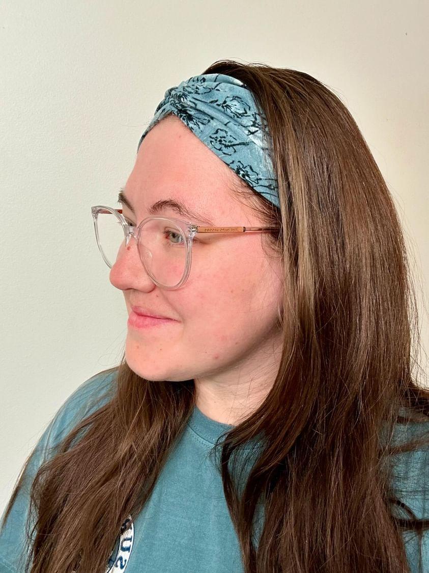 Floral Blues Headband