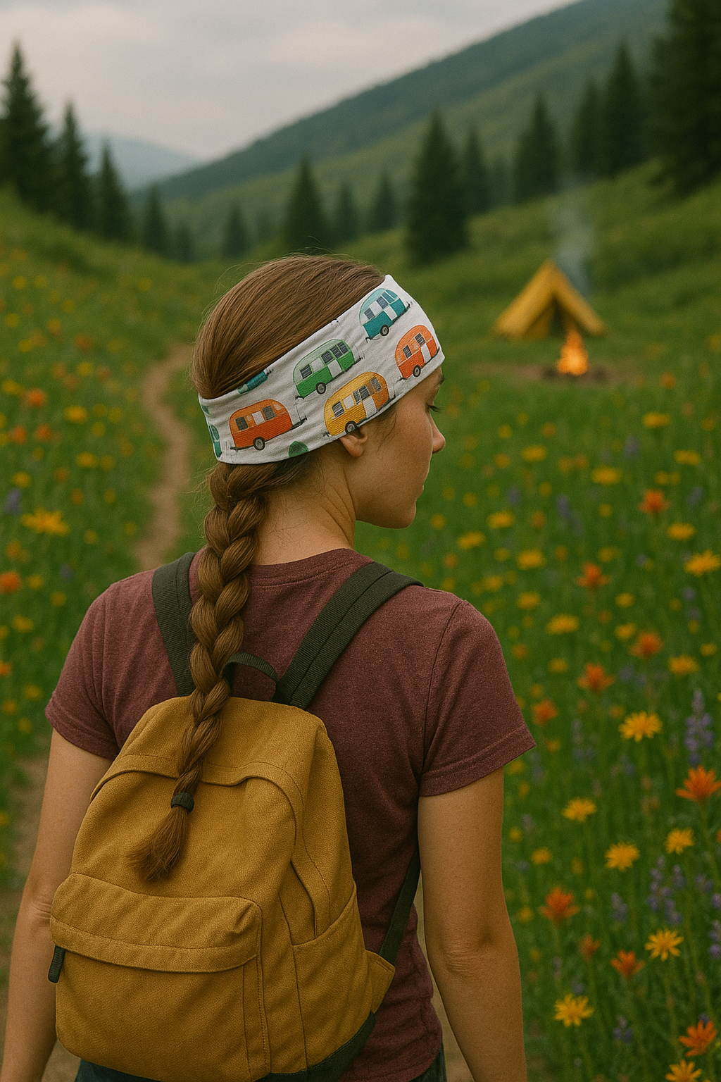Retro Campers Headband