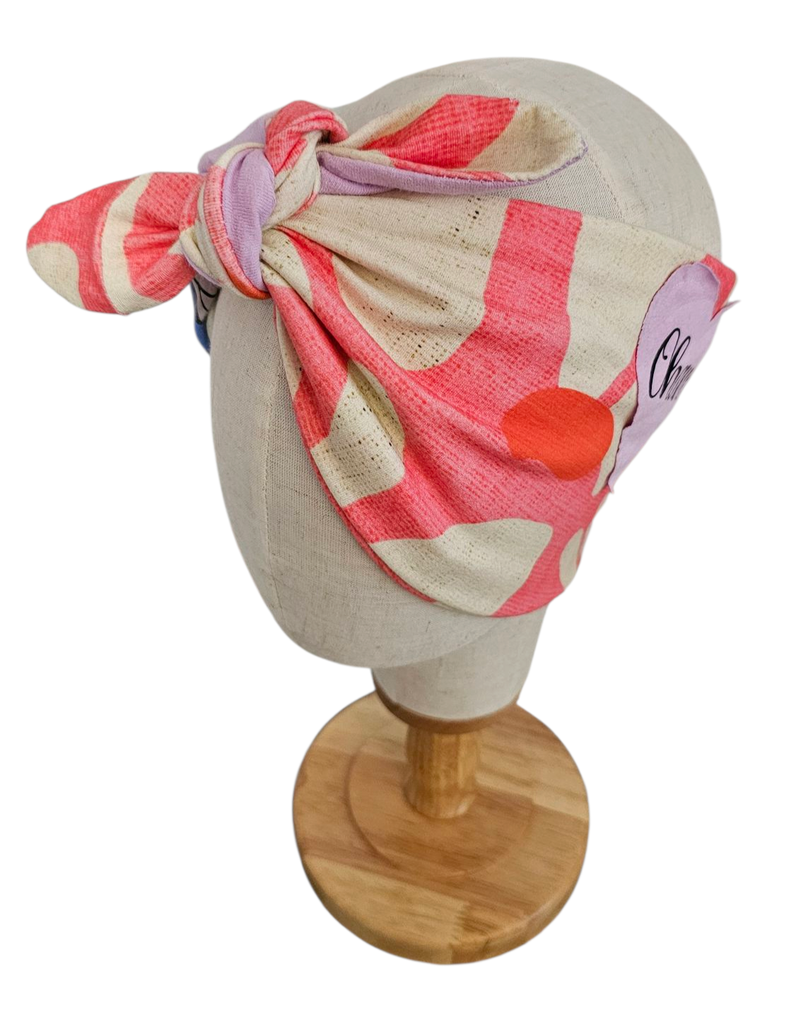 Upcycled Ohana - Lilo & Stitch T-Shirt Headband (Reversible)